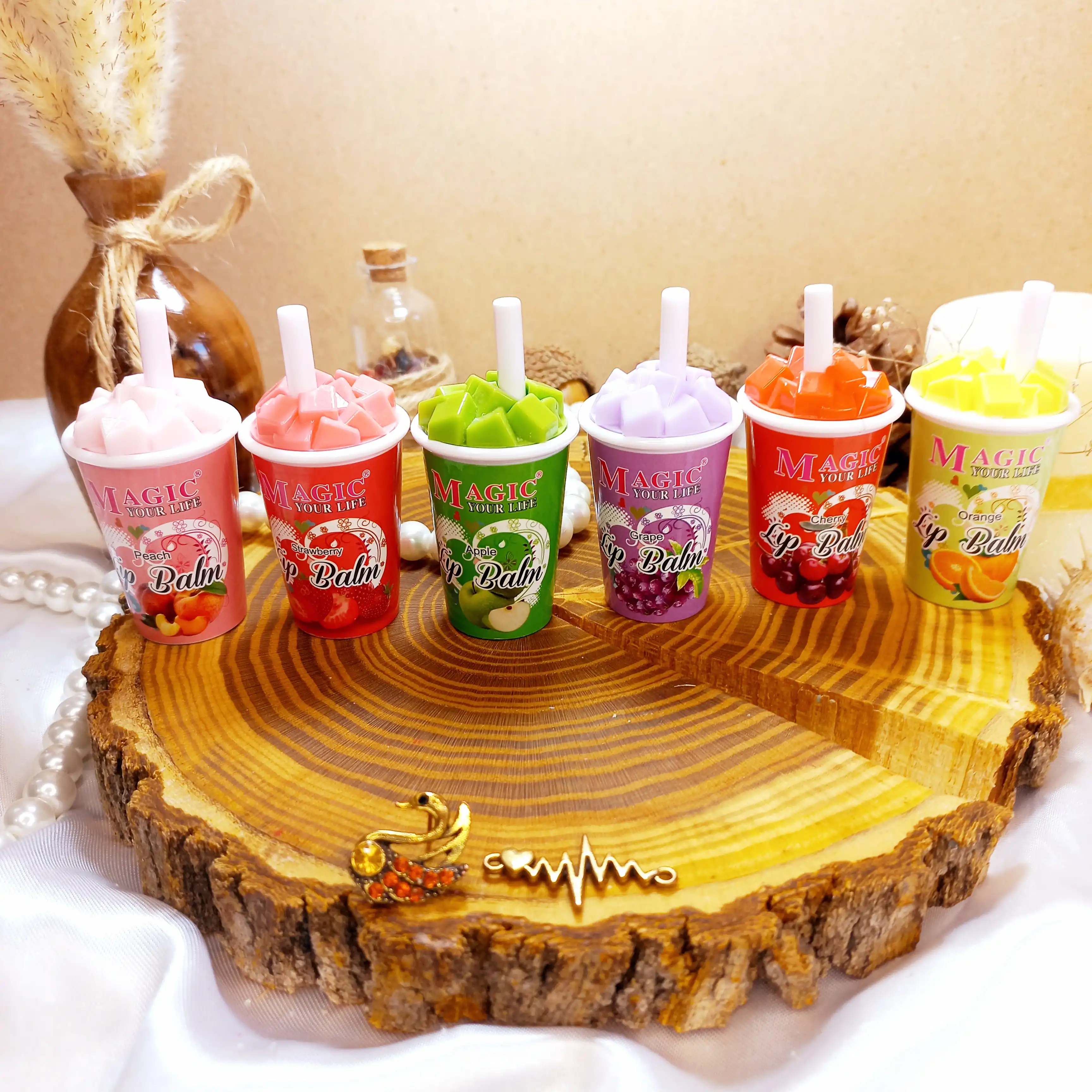 بالم لب آبمیوه نی دار مجیک MAGIC |