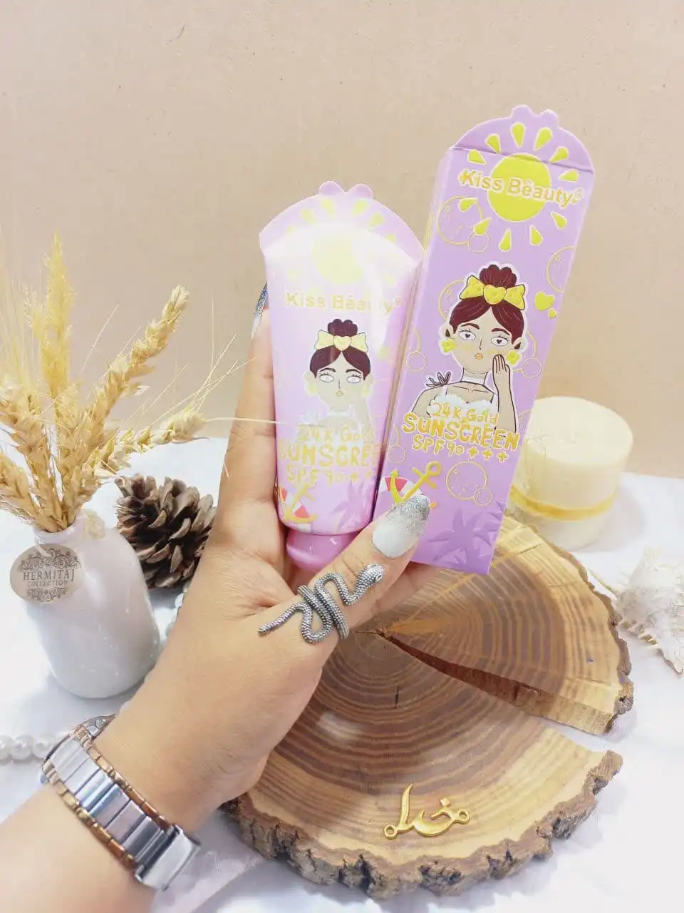 ضد آفتاب بچه SPF90 برند کیس بیوتی KISS BEAUTY کد 68615
