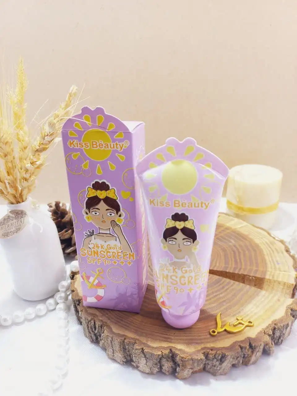 ضد آفتاب بچه SPF90 برند کیس بیوتی KISS BEAUTY کد 68615