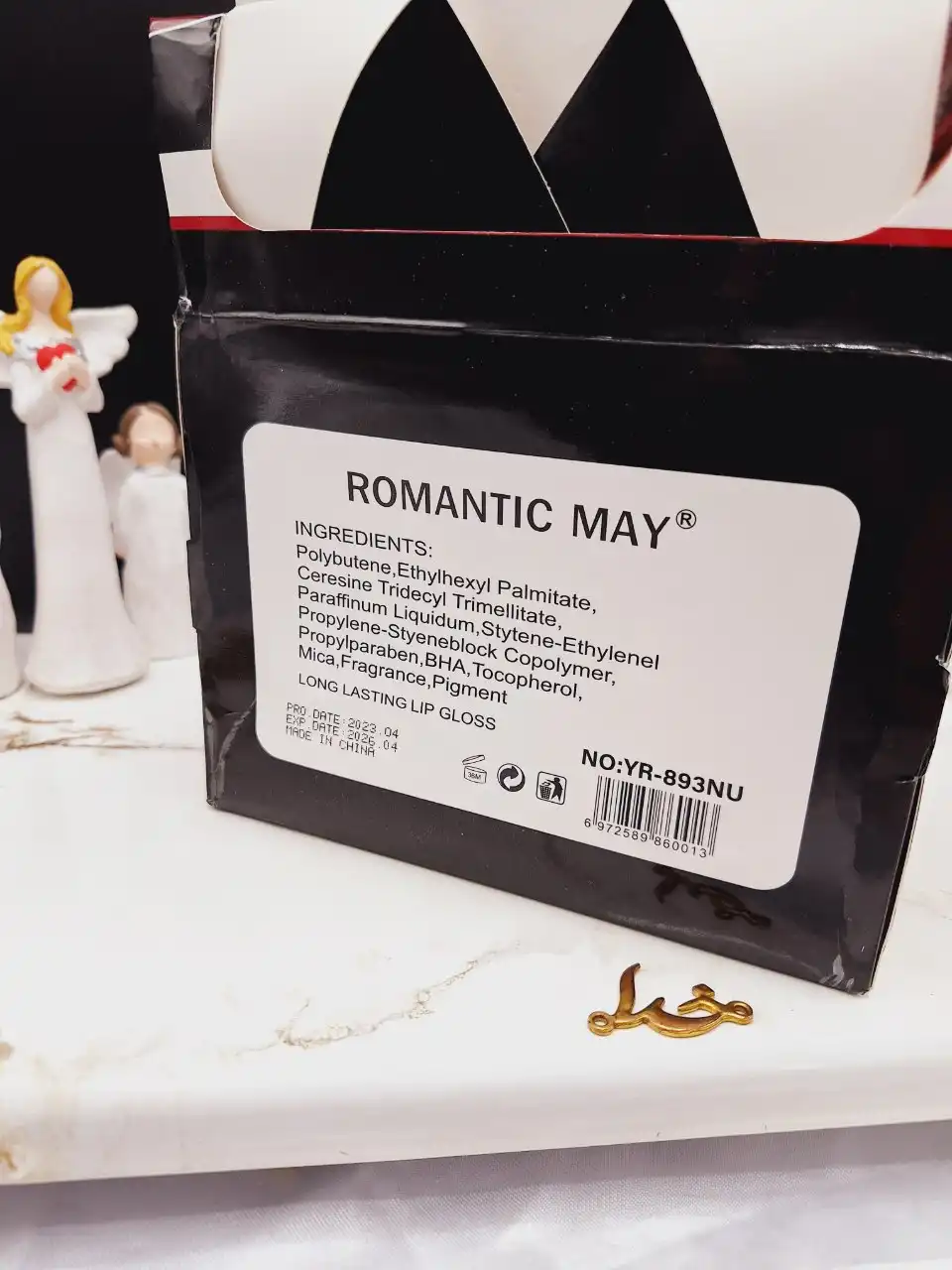 پک 6 تایی رژ مایع Romantic may کد 893