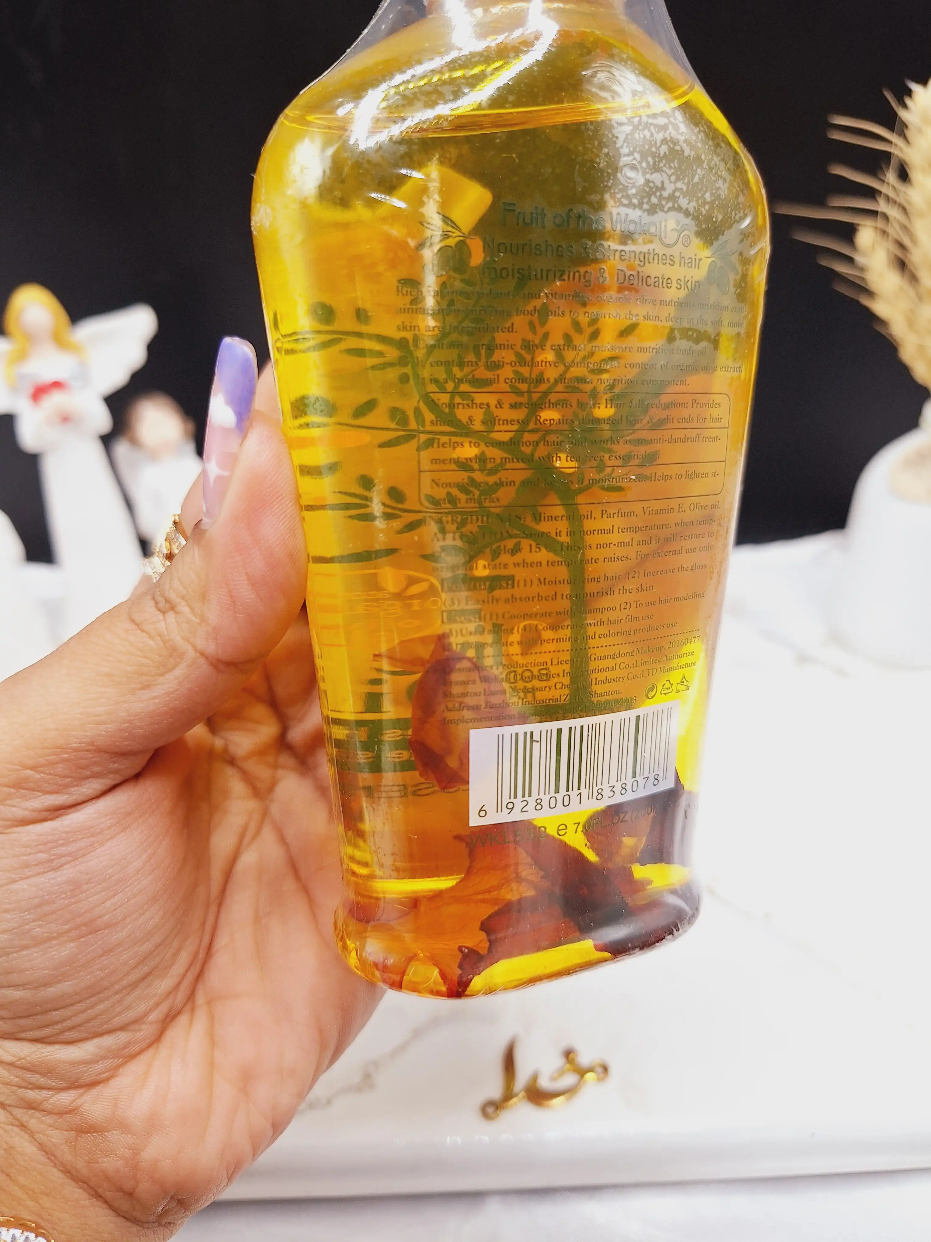 روغن مو زیتون وکالی Wokali کد WKL552