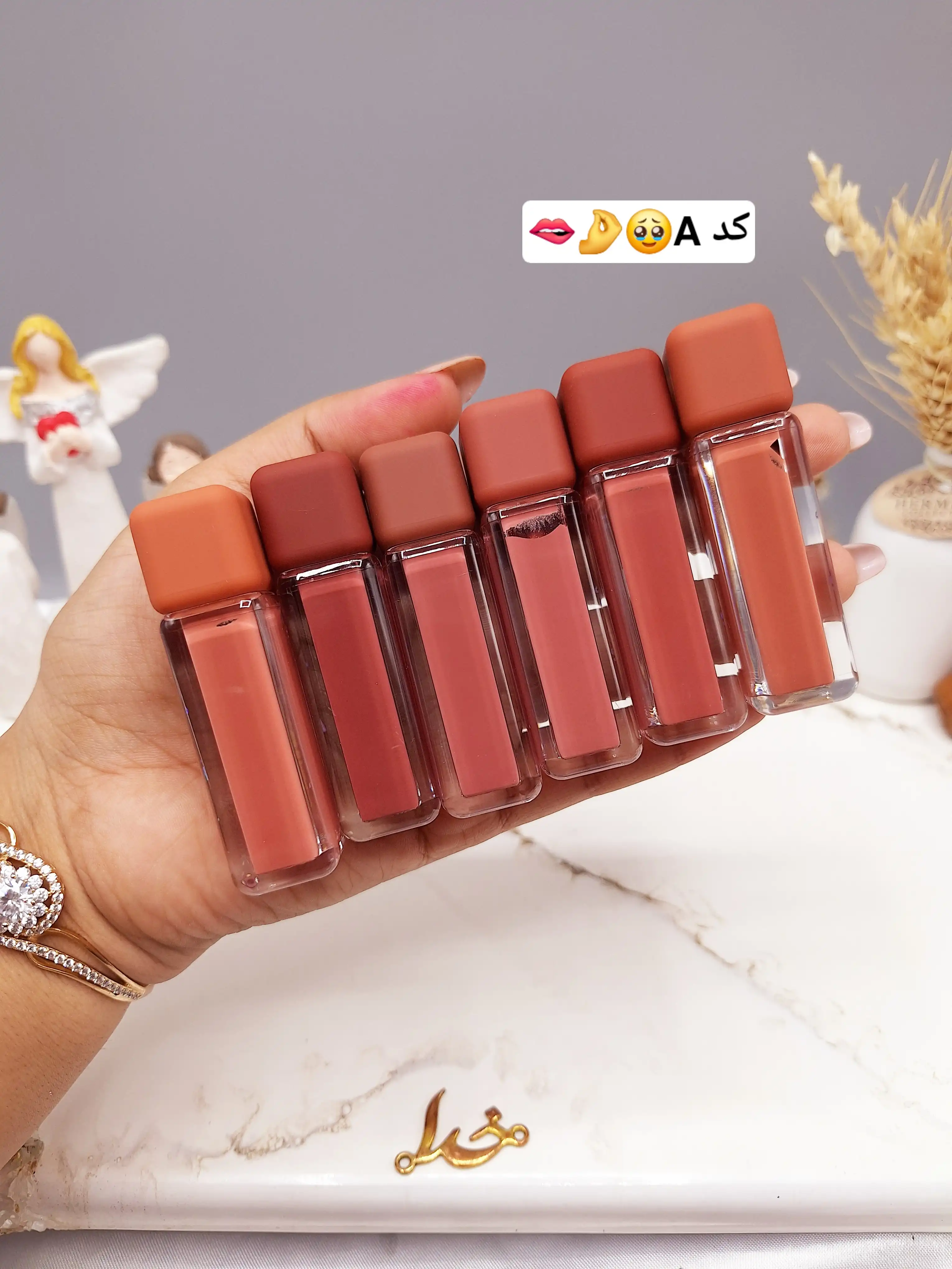 پک رژ لب مایع 6 عددی برند آرت اسکین artskin کد AS 972034_1