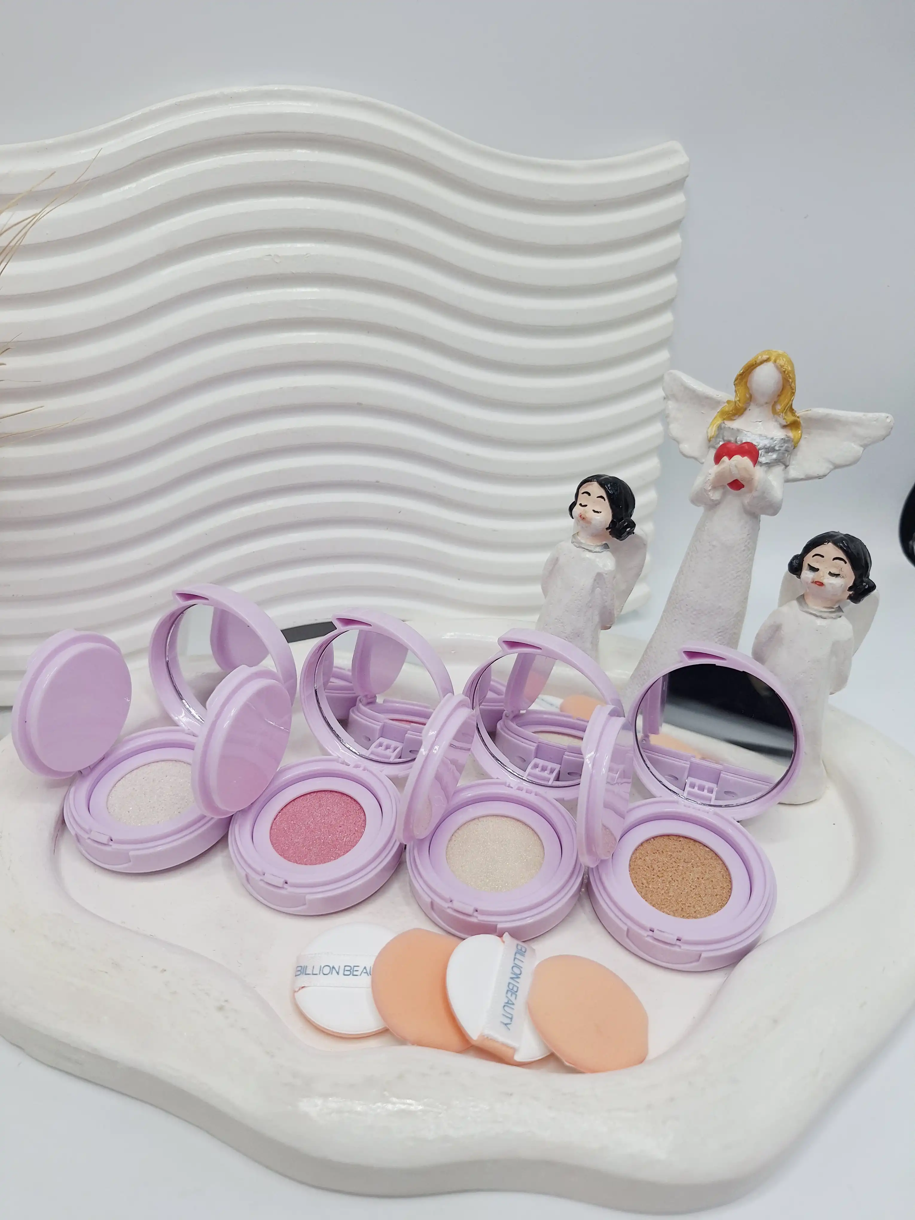 هایلایتر کوشنی پد دار زیبا برند BILLION BEAUTY کد 70120