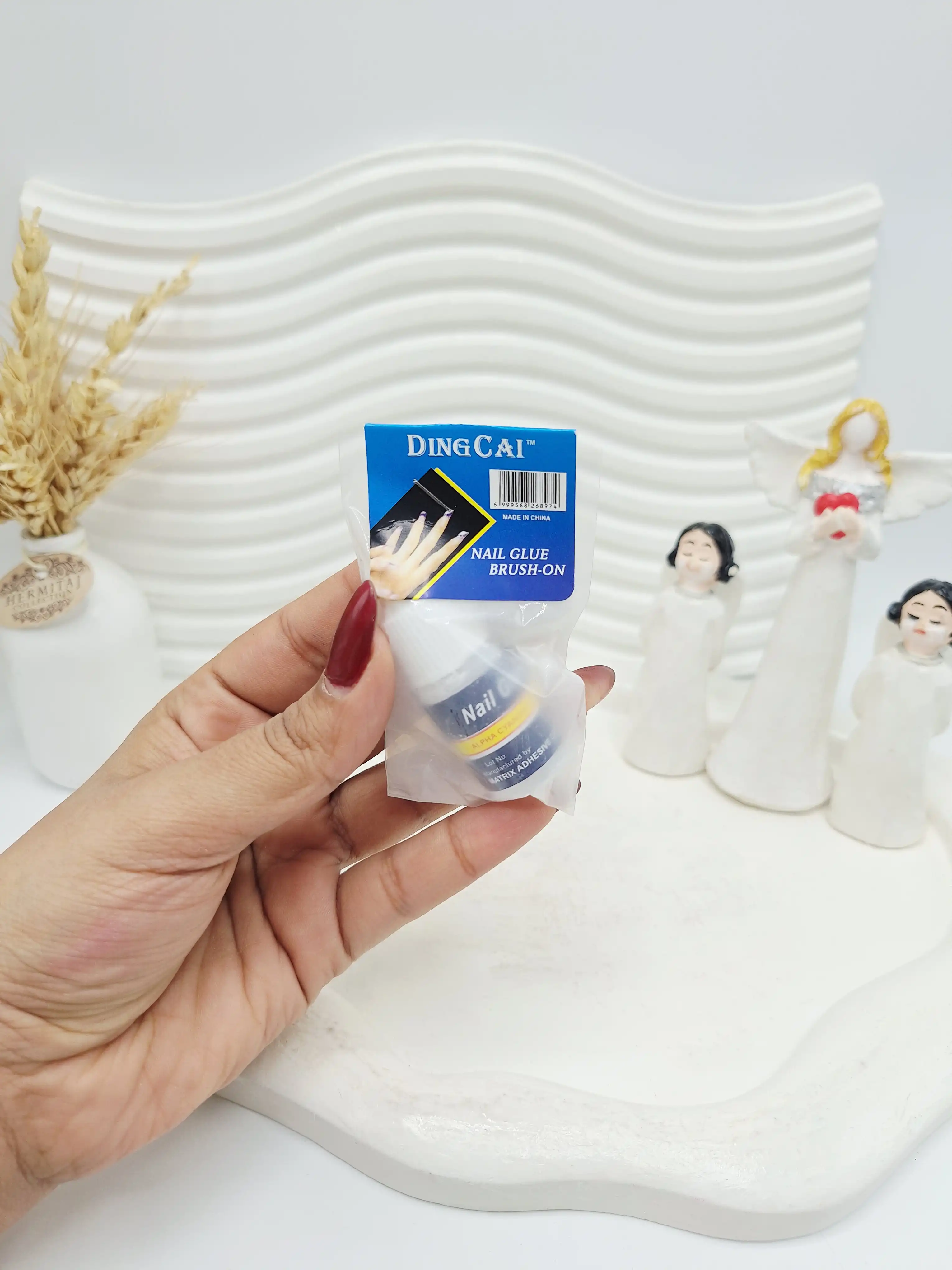 چسب قطره ای ناخن روکش دار کد 8974