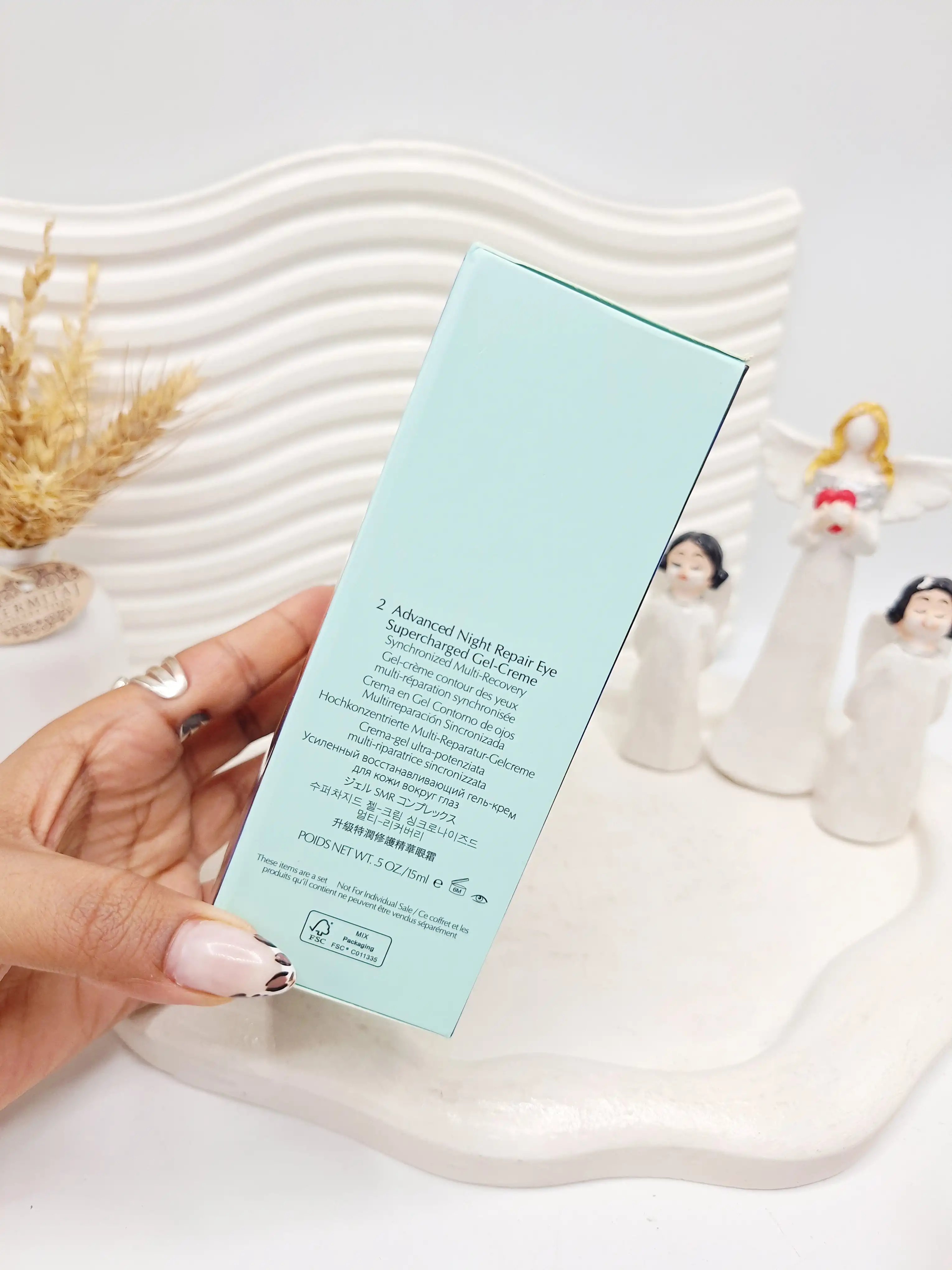 ست دو تایی سرم و کرم دور چشم ترمیم کننده برند ESTEE LAUDER کد 1205