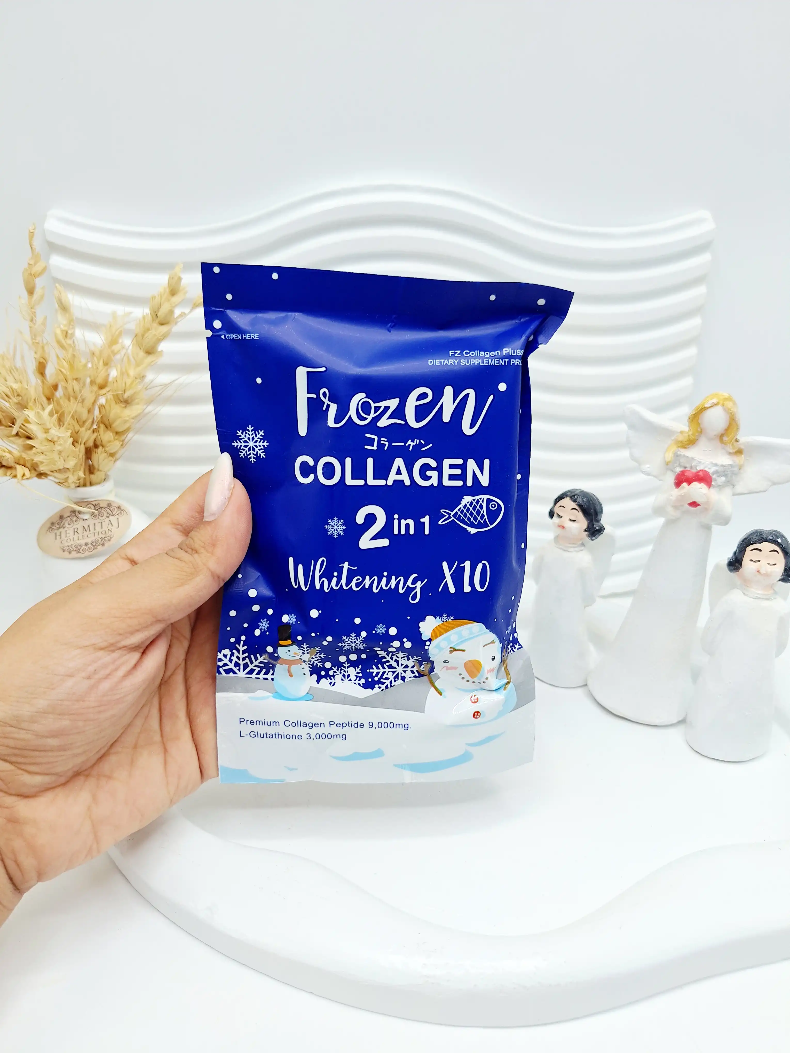 صابون سفید کننده کلاژن برند Frozen کد 5570